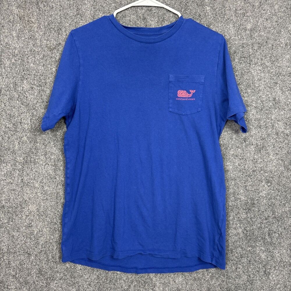 Vineyard Vines Tee Girls Tops Size XL 18 Blue Coastal Preppy